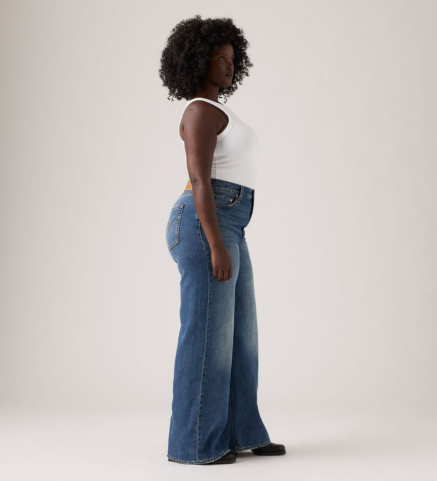 Main 10 - Levi’s® Women’s Ribcage Wide Leg Jeans - A60810012