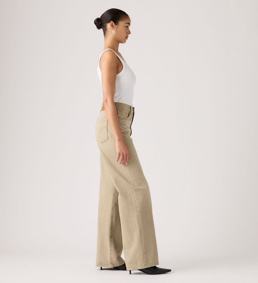 Main 3 - Levi's® Women's Ribcage Wide-Leg Jeans - A60810075