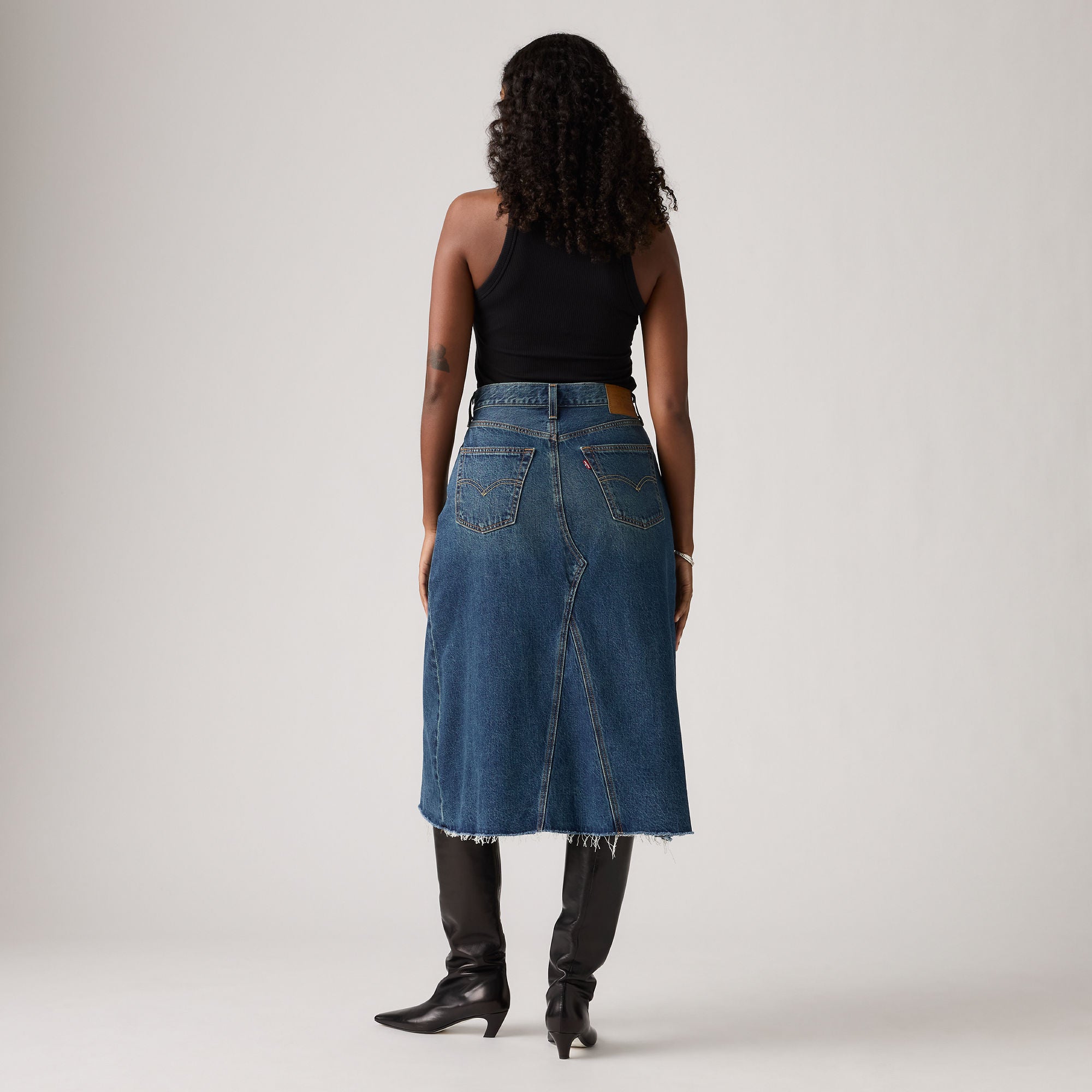 Denim Maxi Skirt Levis Denim Skirt 60 Levi's® Women's High-Rise A