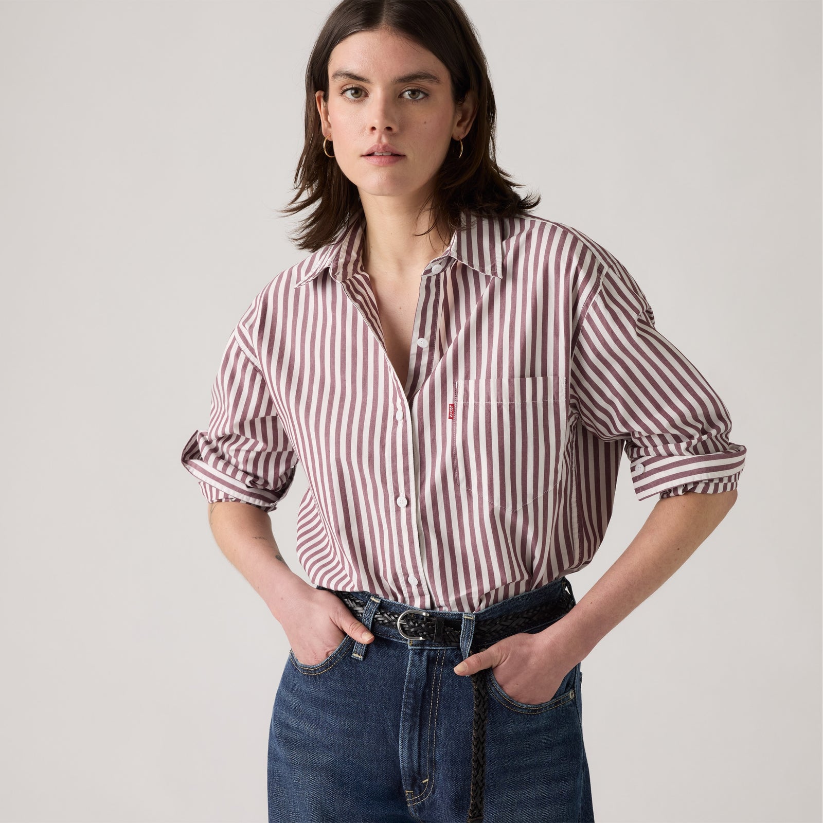Main 2 - Levi's® Women's Harlie Boyfriend Shirt SCL - 
