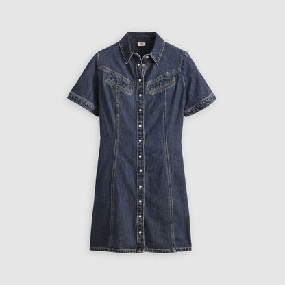Women's Rinoa Denim Dress in Sledge Sister Style Women's Rinoa Denim Dress in Sledge Sister Style