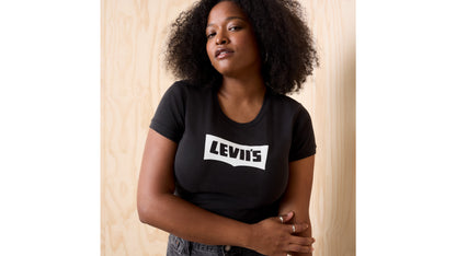 Beyoncé X Levi’s® Graphic Essential Sporty Ringer Tee