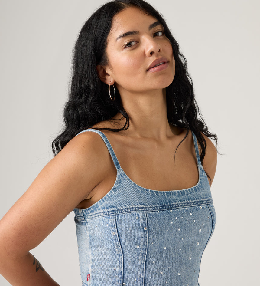 Main 2 - Levi's® Women's Jadine Denim Cami Tank - 001SD0003