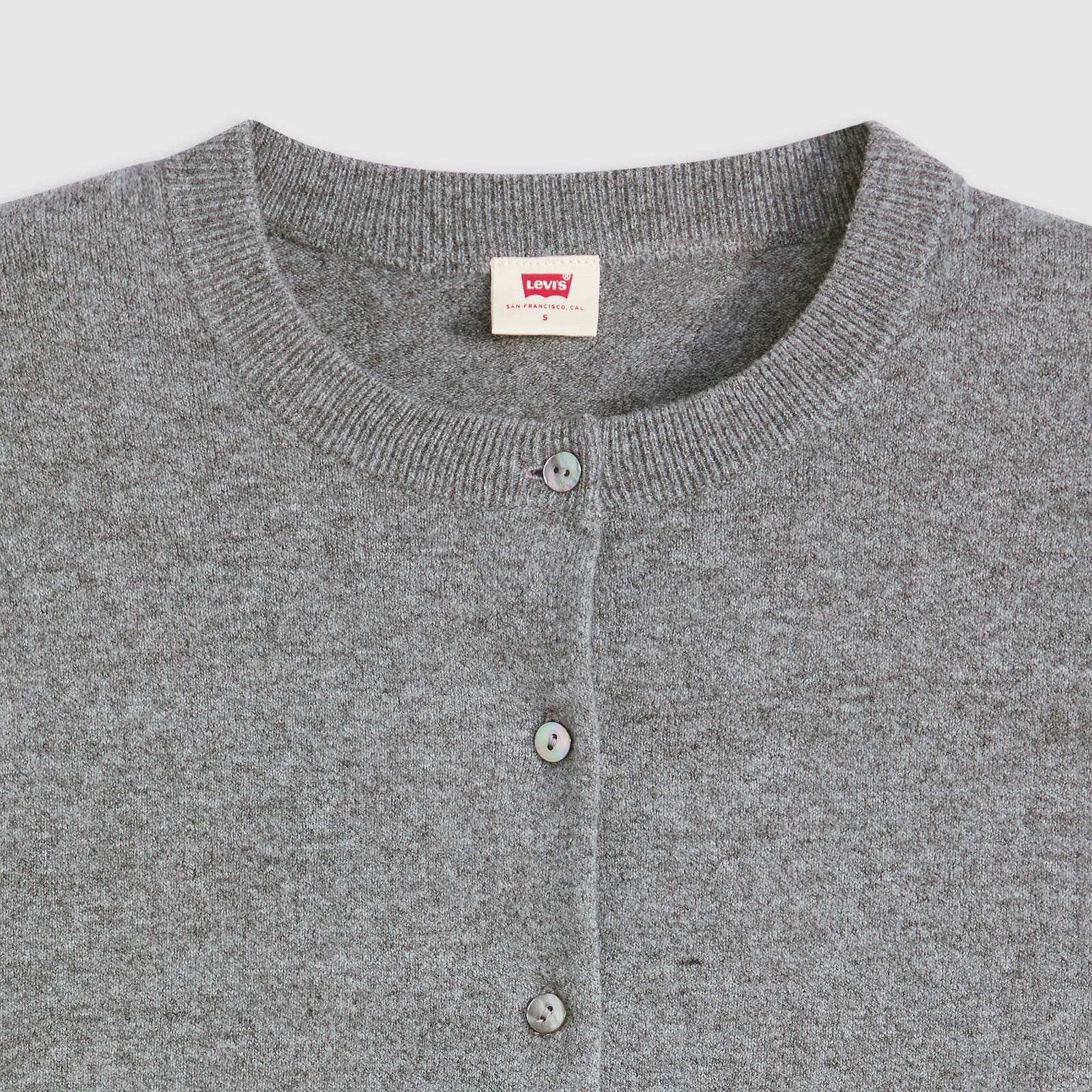Main 6 - Levi's® Women's Supersoft Crewneck Cardigan - 0037P0001