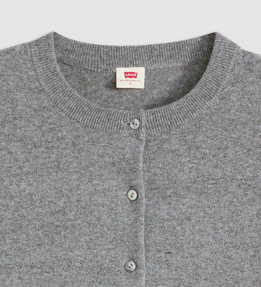 Main 6 - Levi's® Women's Supersoft Crewneck Cardigan - 0037P0001