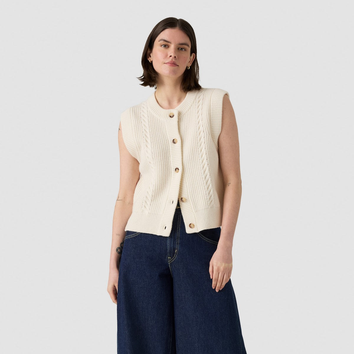 Levi's® Women's Ines Cable Sweater Vest
