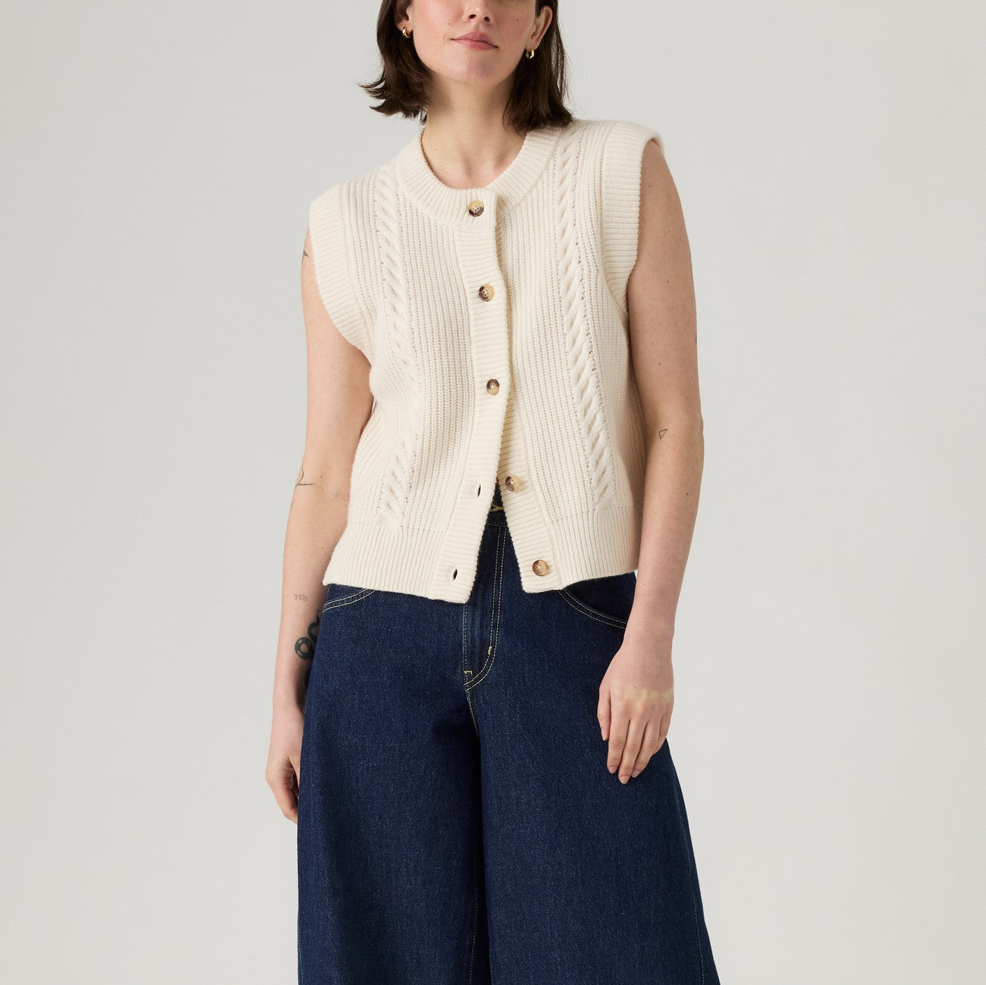 Levi's® Women's Ines Cable Sweater Vest