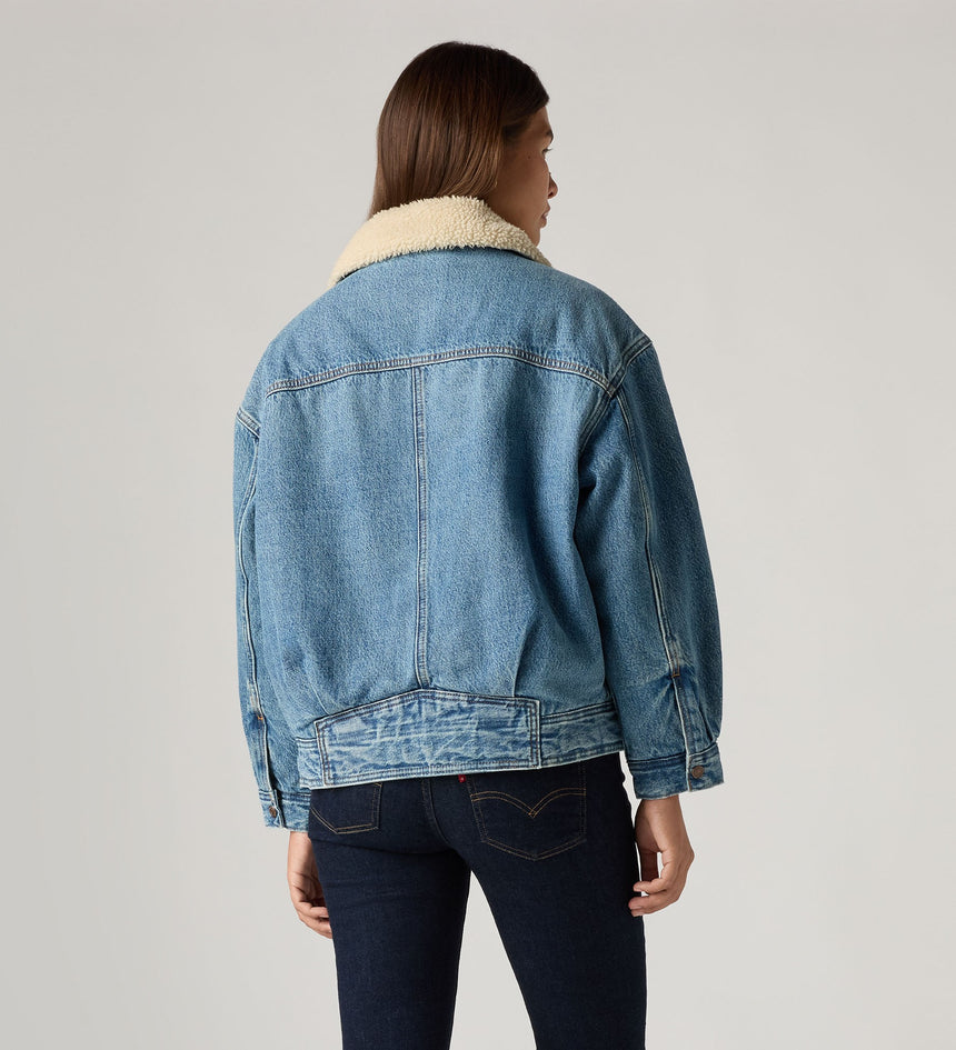 Main 4 - Levi's® Women's Sherpa Bomber Jacket - 003JF0001