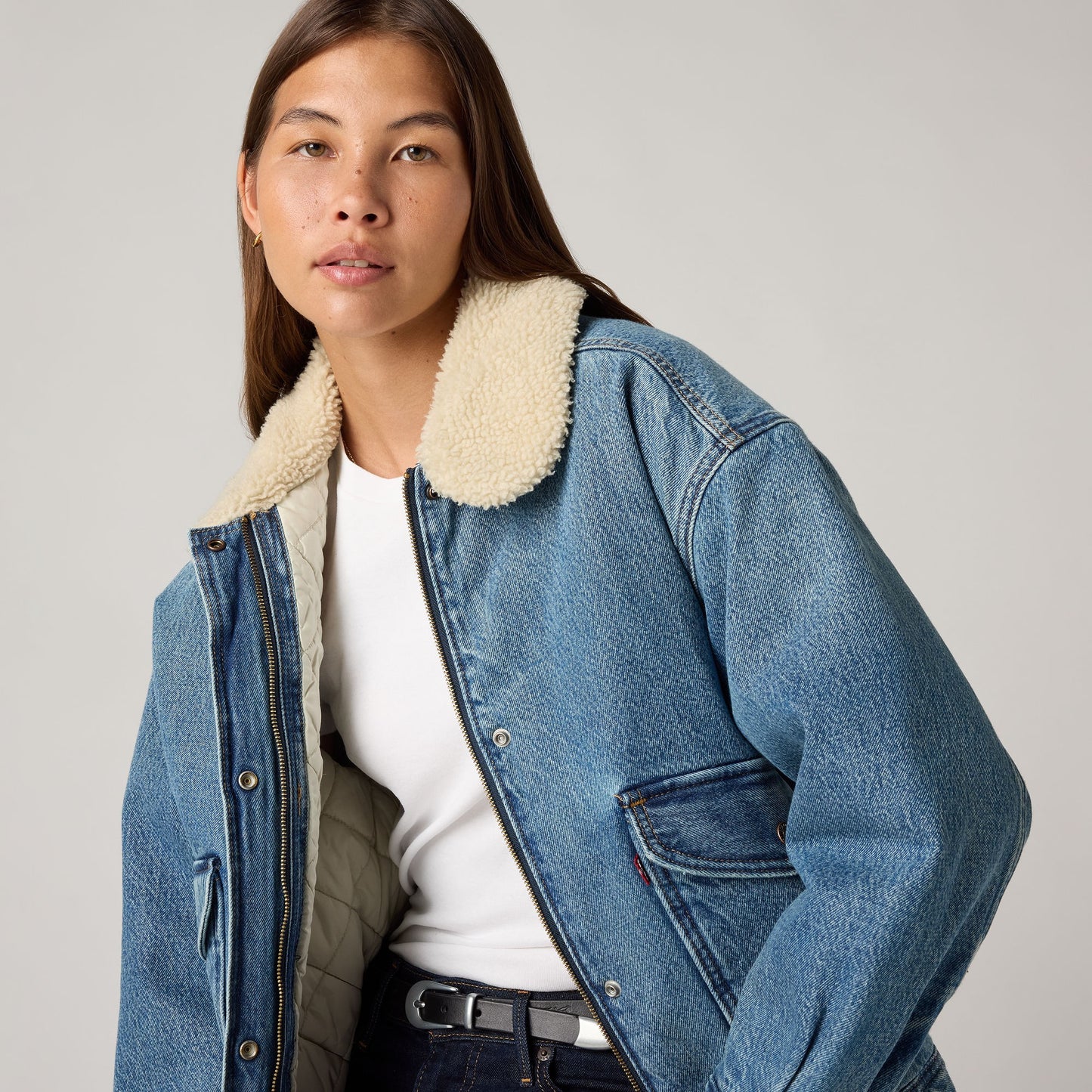 Levi's® Women's Sherpa Bomber Jacket