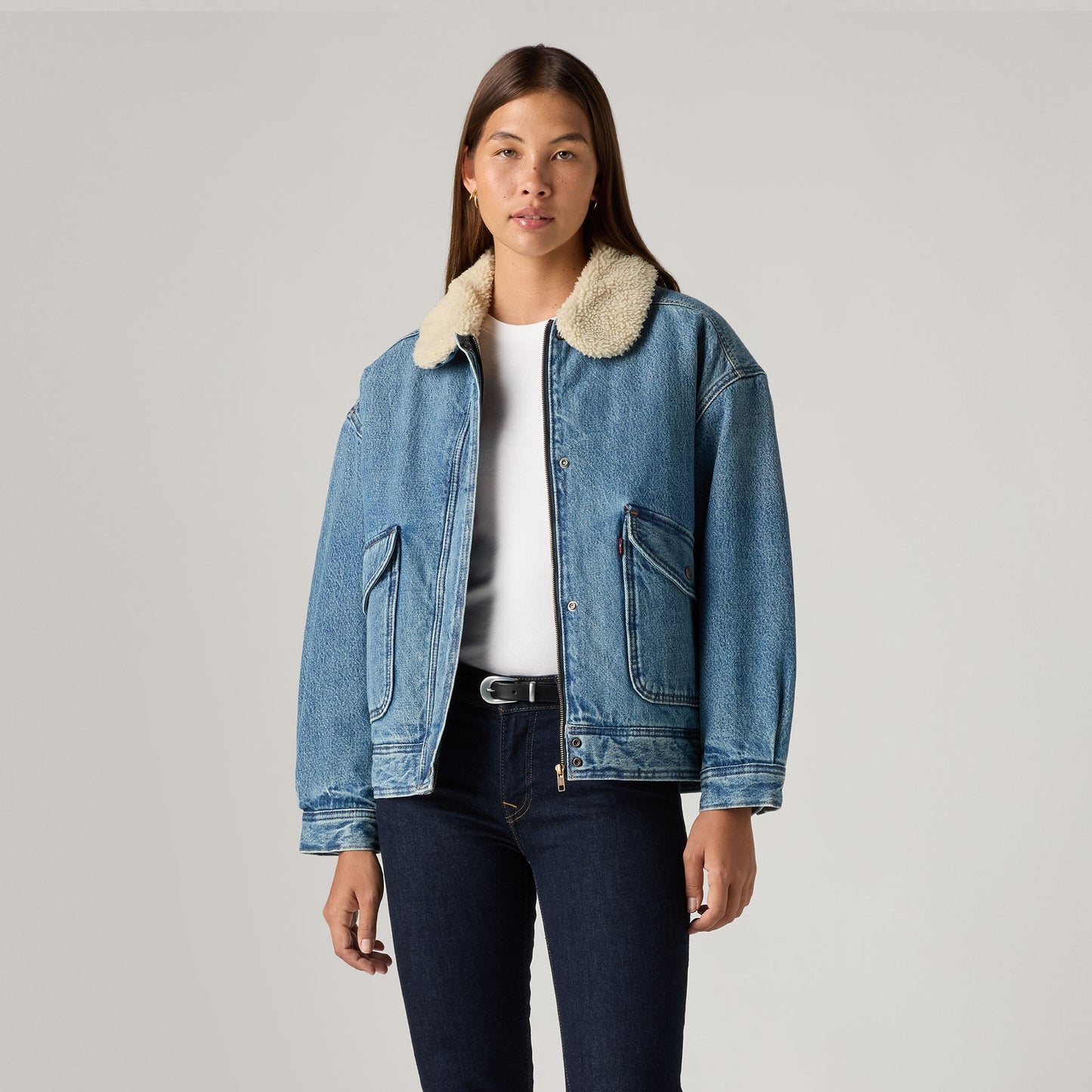 Levi's® Women's Sherpa Bomber Jacket