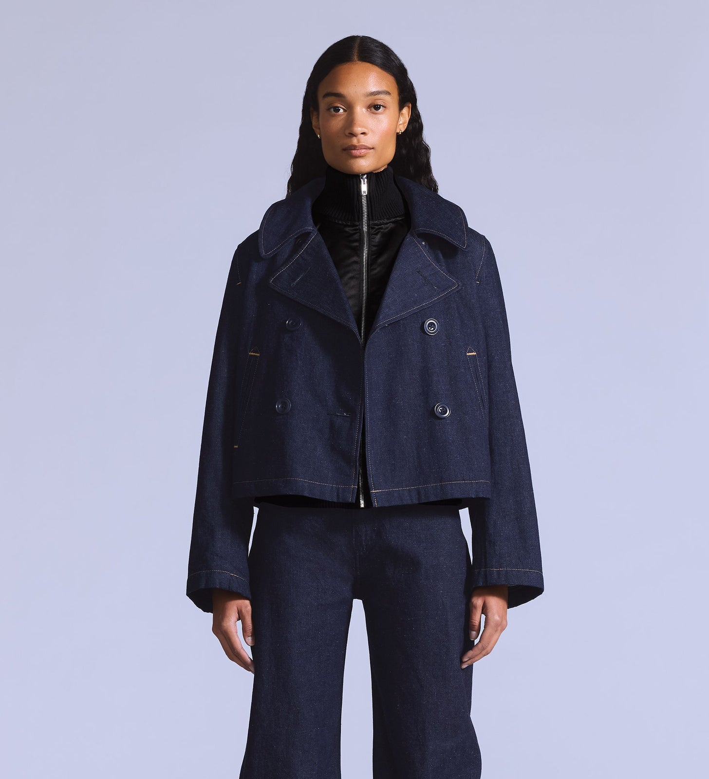 Main 4 - Levi's® Blue Tab™ Women's Mariner Peacoat - 003JN0000