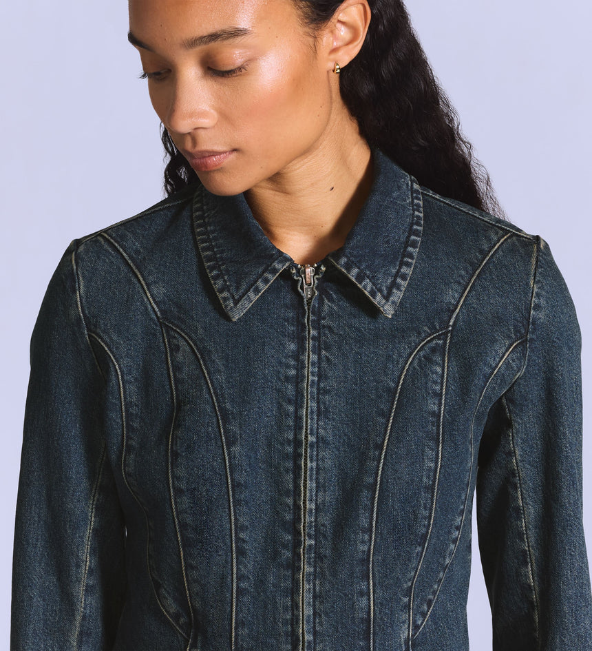Main 4 - Levi's® Blue Tab Women's Moto Jacket - 003JP0000