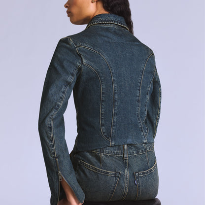 Thumbnail 5 - Levi's® Blue Tab Women's Moto Jacket - 003JP0000