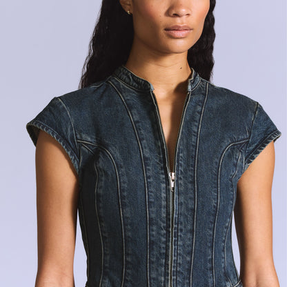 Thumbnail 6 - Levi's® Blue Tab Women's Moto Jumpsuit - 003JW0000