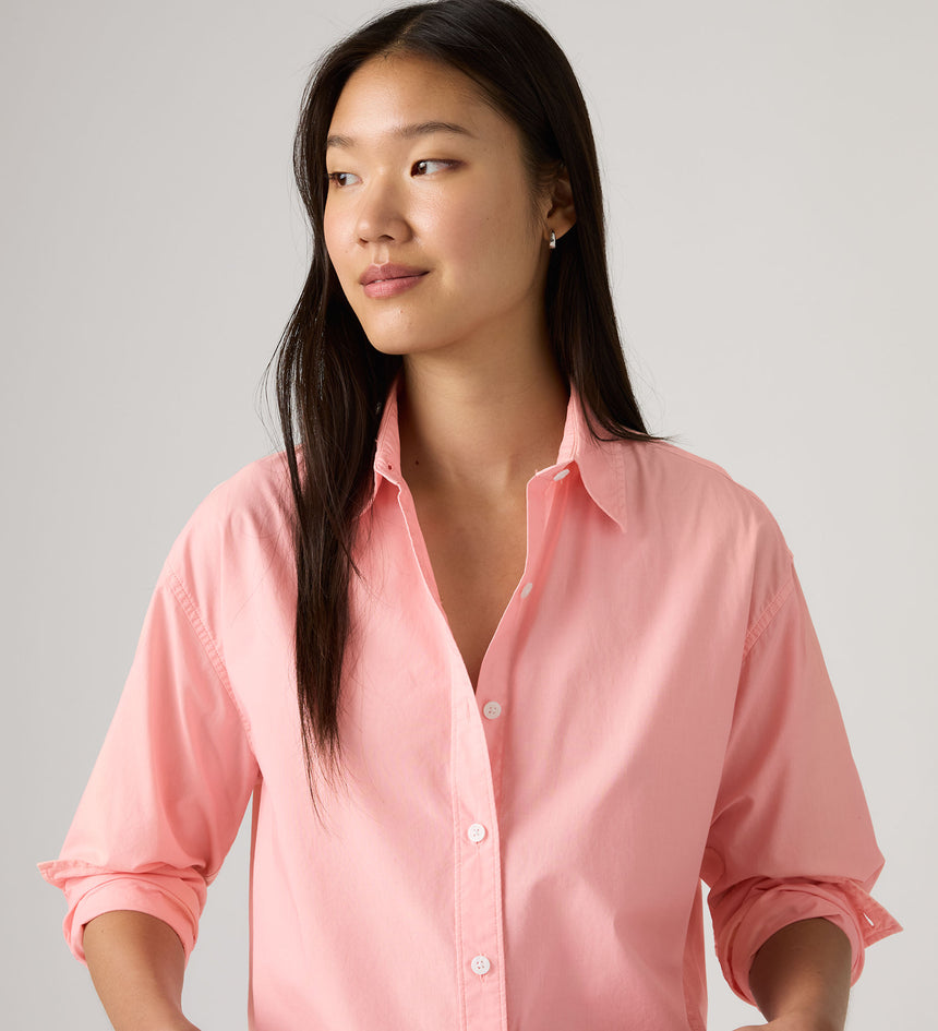 Main 5 - Levi's® Women's Cropped Harlie Shirt - 003P20008