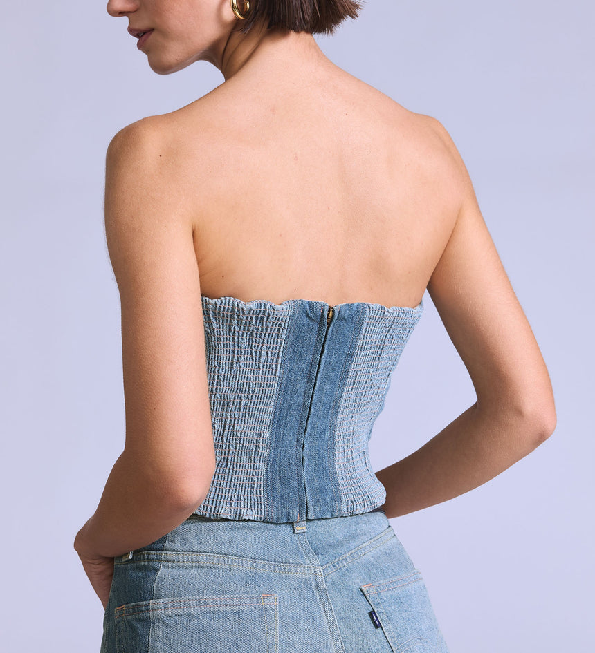 Main 5 - Levi's® Blue Tab™ Women's Roper Bustier - 004TP0000