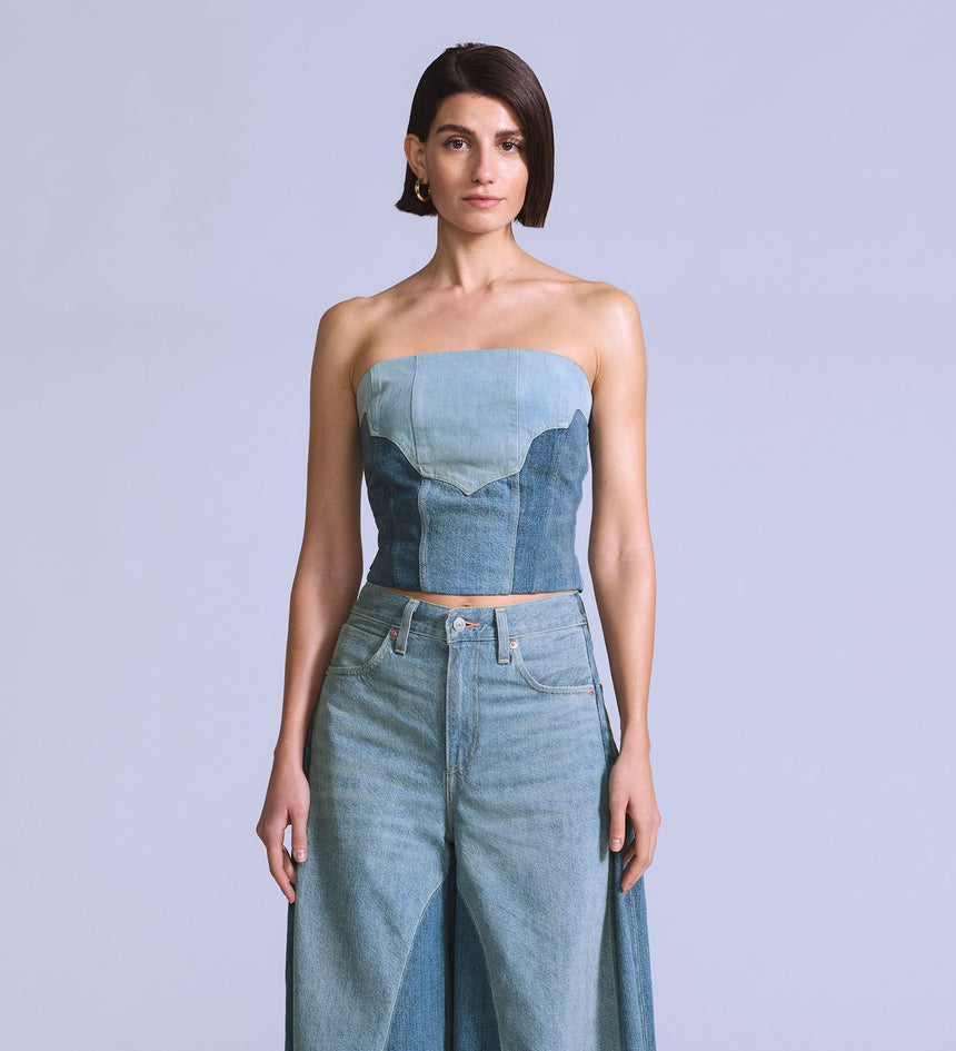 Main 2 - Levi's® Blue Tab™ Women's Roper Bustier - 004TP0000