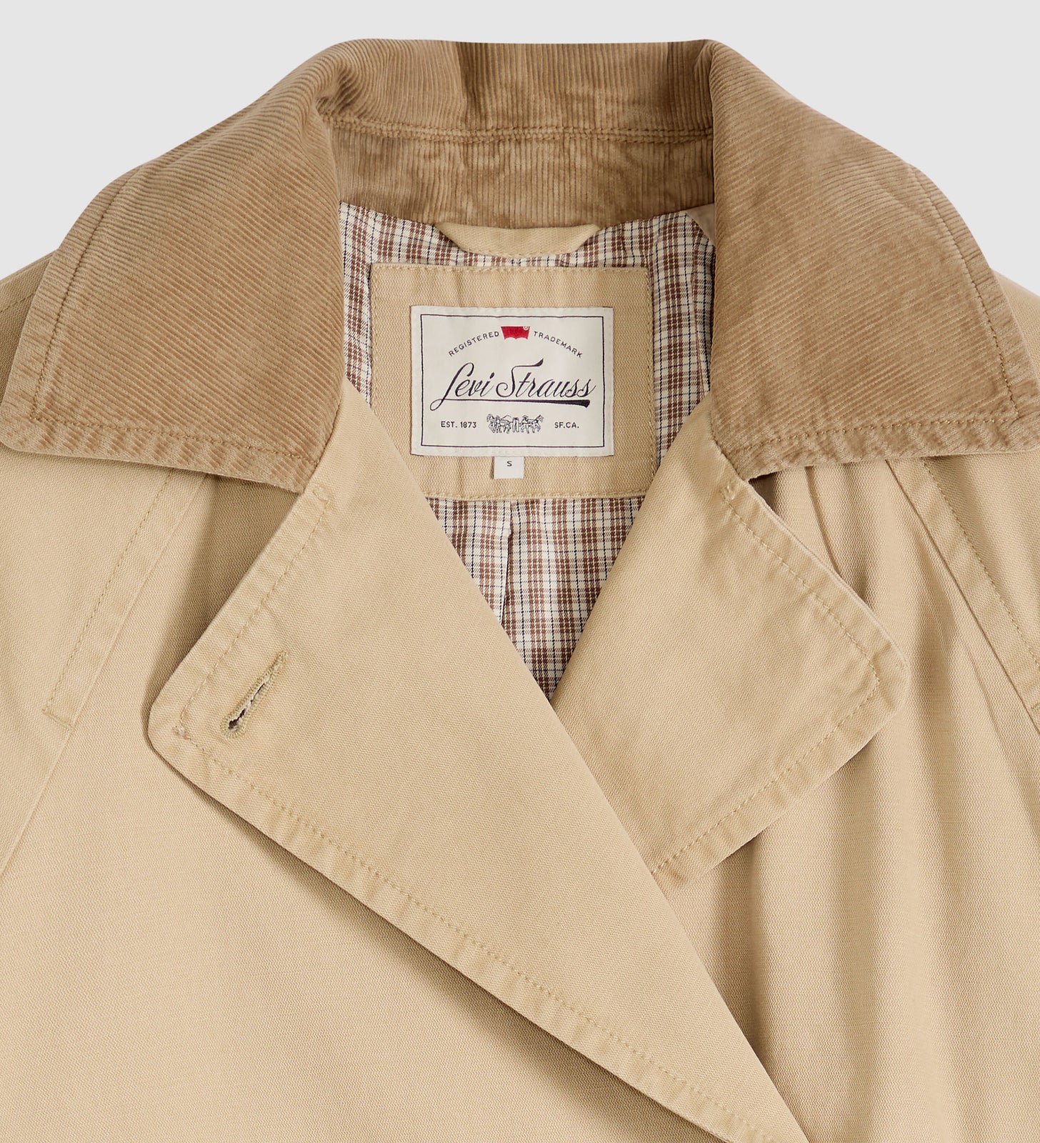 Main 6 - Levi's® Women's Bree Classic Long Trench Coat - 005AP0003