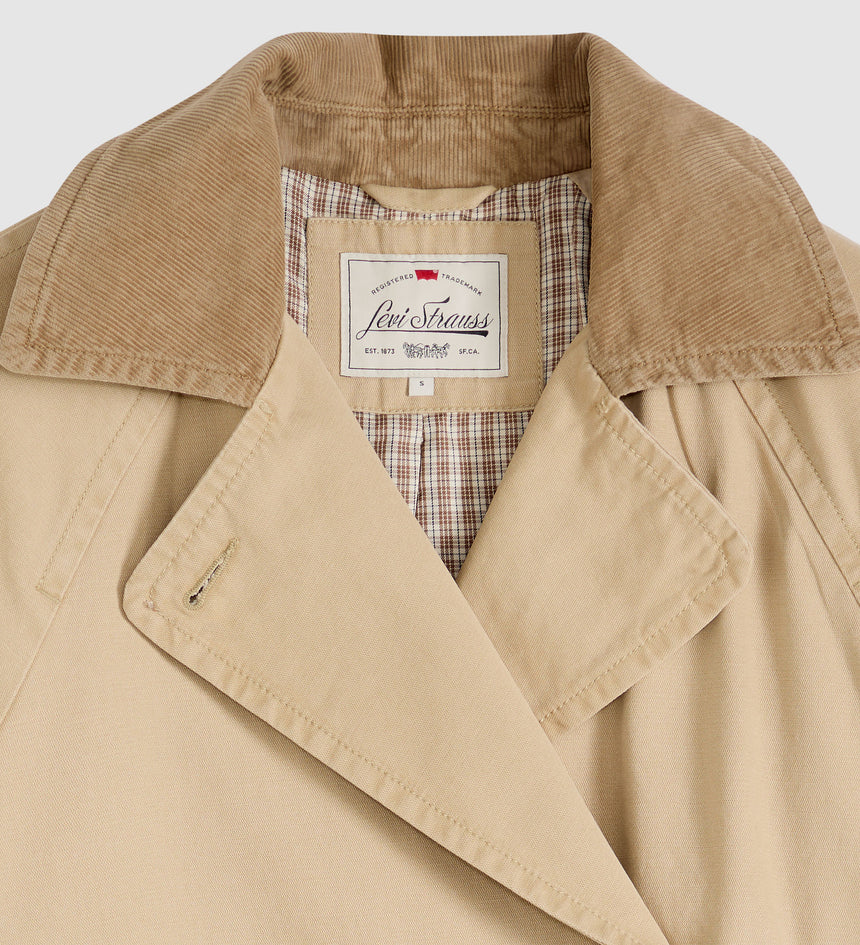 Main 6 - Levi's® Women's Bree Classic Long Trench Coat - 005AP0003