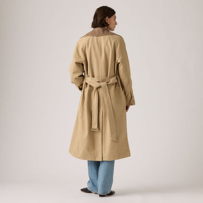 Thumbnail 3 - Levi's® Women's Bree Classic Long Trench Coat - 005AP0003