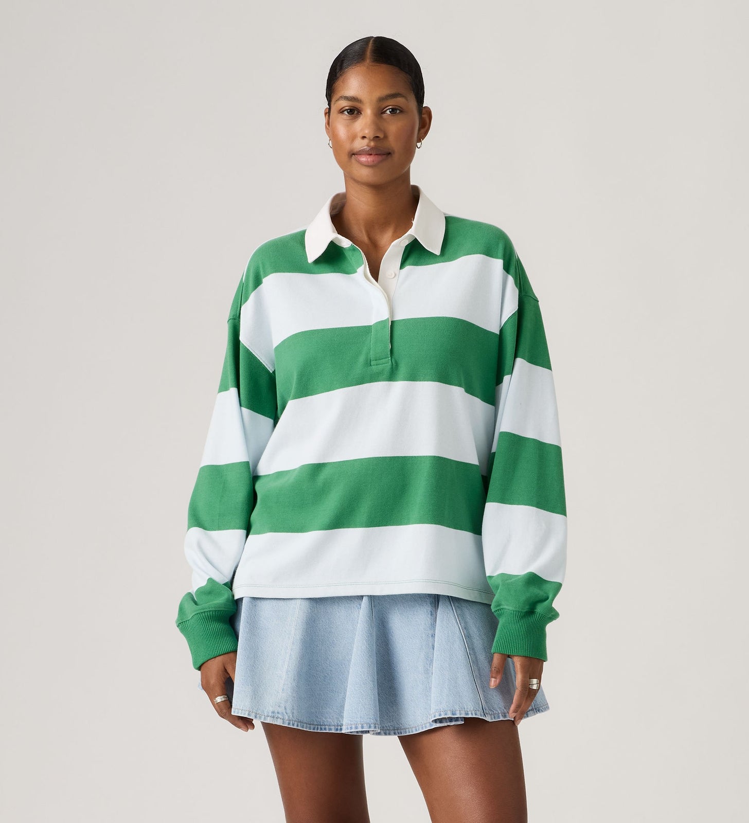 Main 2 - Levi's® Women's Reenie Rugby Long-Sleeve - 005IY0002