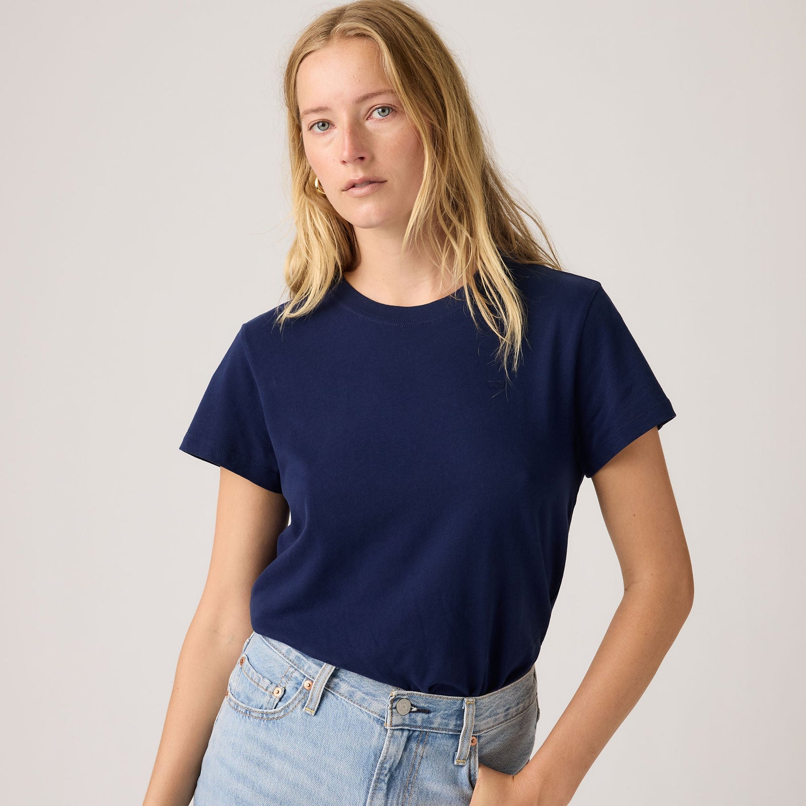 Main 3 - Levi's® Women's Favorite Cotton Tee - 005J20017