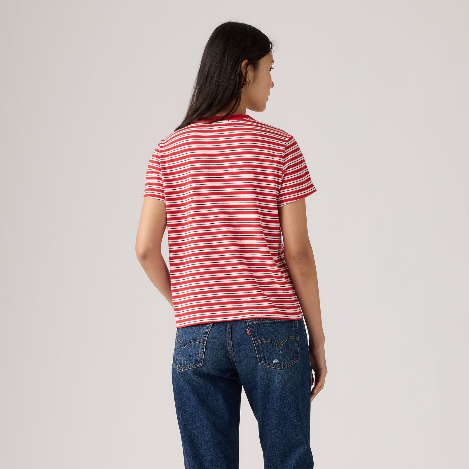 Main 3 - Levi's® Women's Favorite Cotton Tee - 005J20032