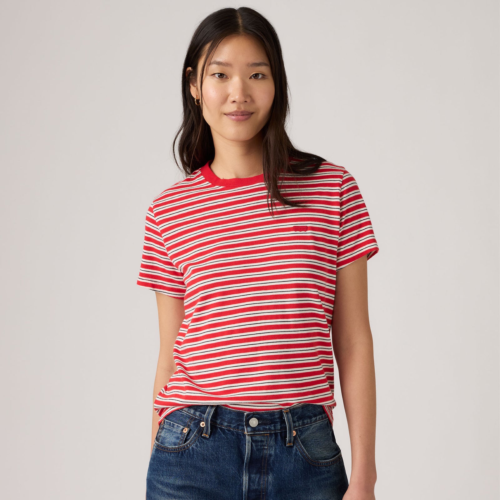 Main 2 - Levi's® Women's Favorite Cotton Tee - 005J20032