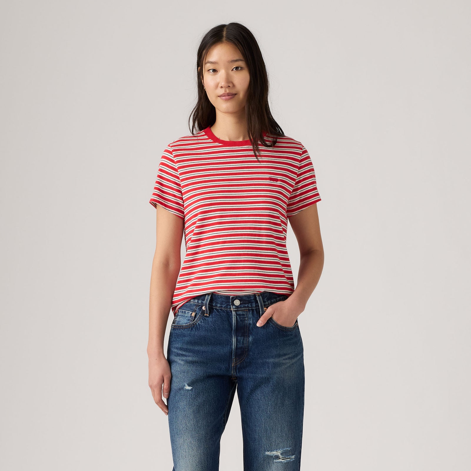 Main 1 - Levi's® Women's Favorite Cotton Tee - 005J20032