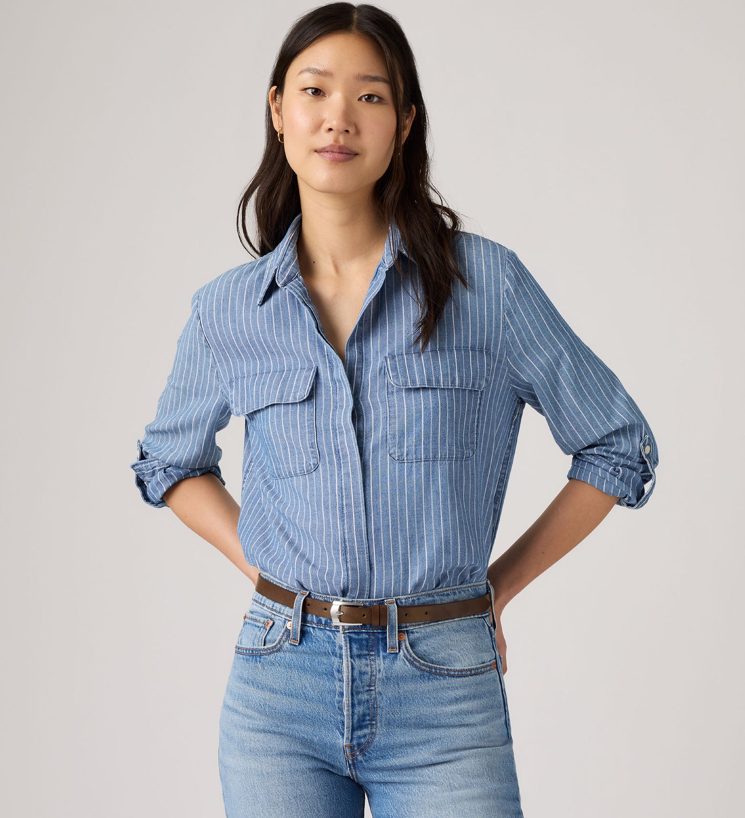 Main 2 - Levi's® Women's Elaine Utility Shirt - 005NJ0020