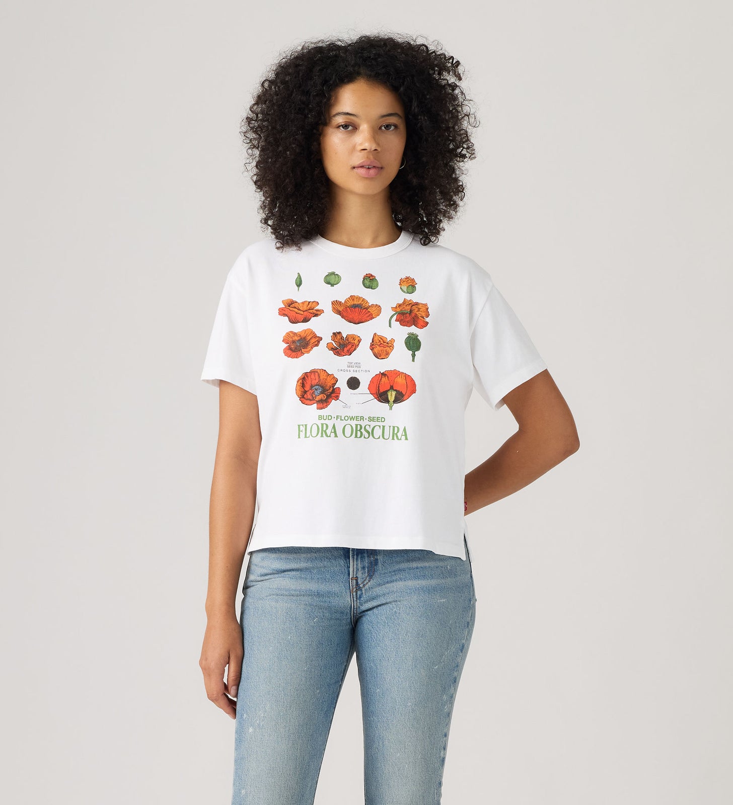 Main 3 - Levi's® Women's Graphic Vintage Short-Sleeve Tee - 005OY0047