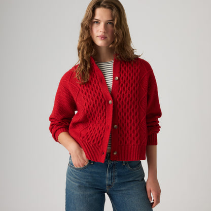 Thumbnail 1 - Levi's® Women's Charlotte Crewneck Cardigan - 007VG0010