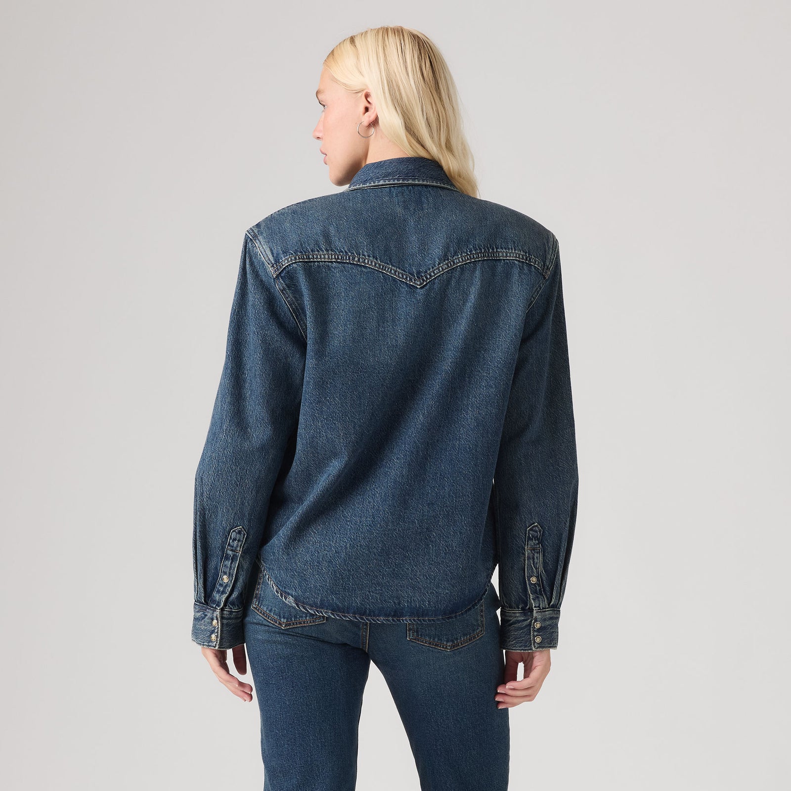 Main 3 - Levi's® Women's '80s Western Shirt - 007WR0005