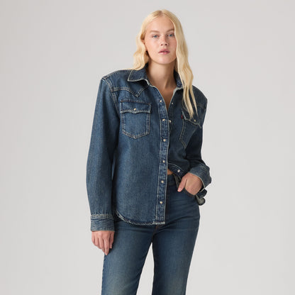 Thumbnail 2 - Levi's® Women's '80s Western Shirt - 007WR0005