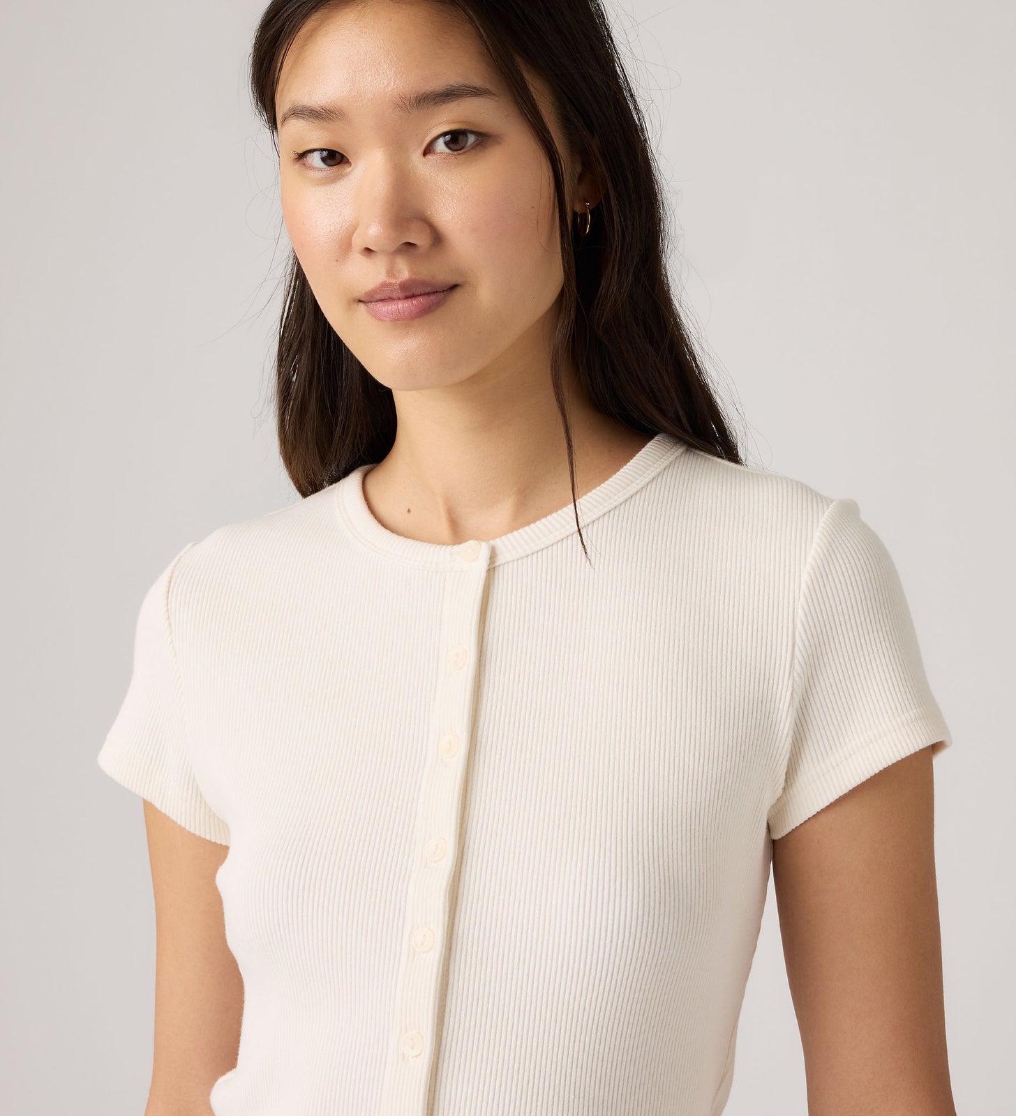 Main 4 - Levi's® Women's Rory Button-Through Shirt - 0086M0001