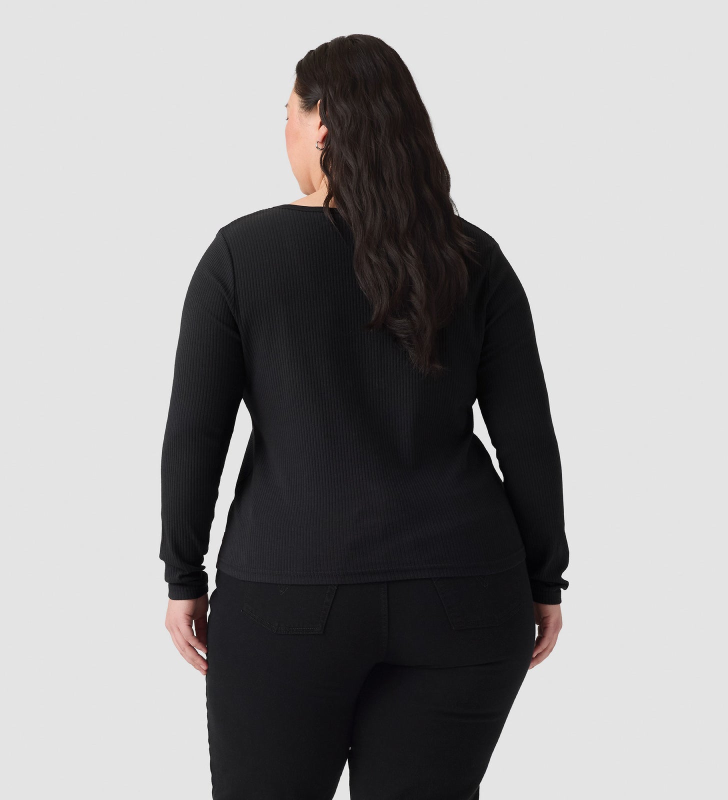 Main 3 - Levi's® Women's Austen Button-Up Long-Sleeve Top (Plus Size) - 009AZ0000