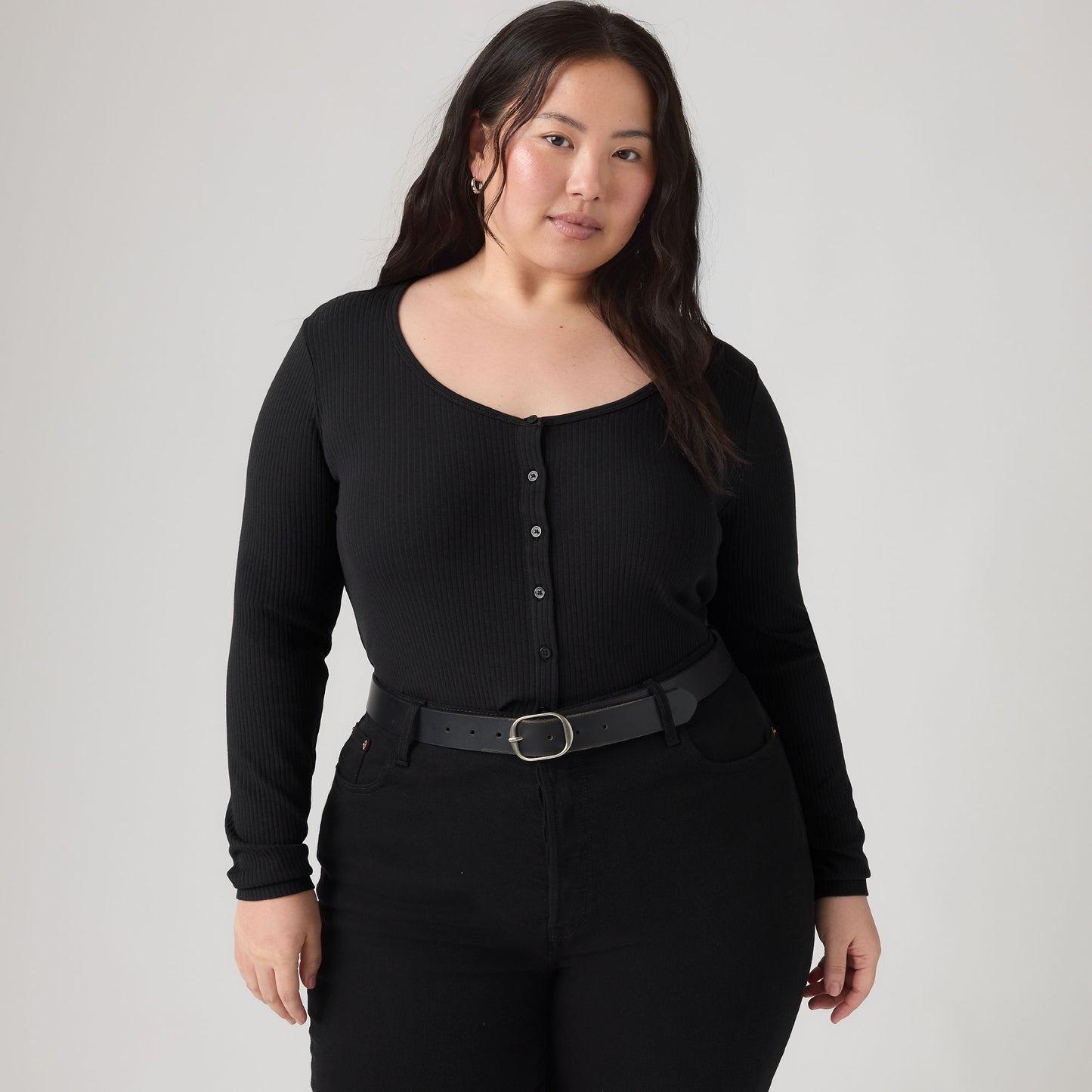 Levi's® Women's Austen Button-Up Long-Sleeve Top (Plus Size)