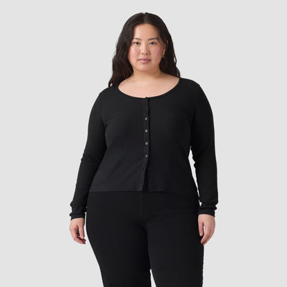 Thumbnail 4 - Levi's® Women's Austen Button-Up Long-Sleeve Top (Plus Size) - 009AZ0000