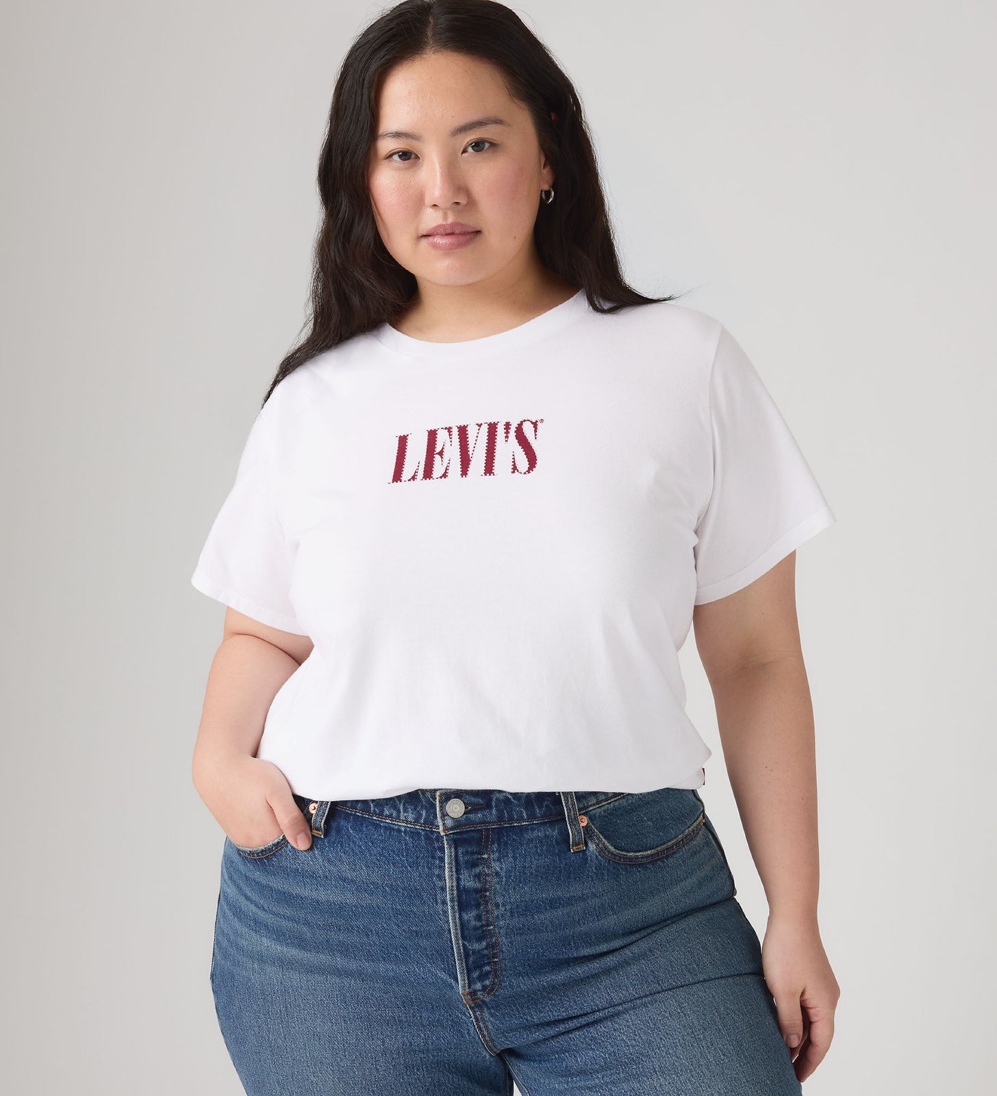 Main 2 - Levi's® Women's Perfect T-Shirt (Plus Size) - 357900454