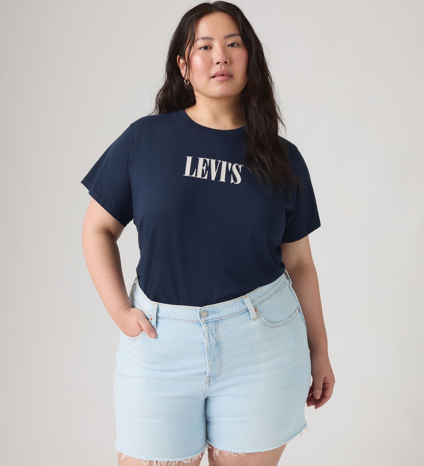 Main 2 - Levi's® Women's Perfect T-Shirt (Plus Size) - 357900455