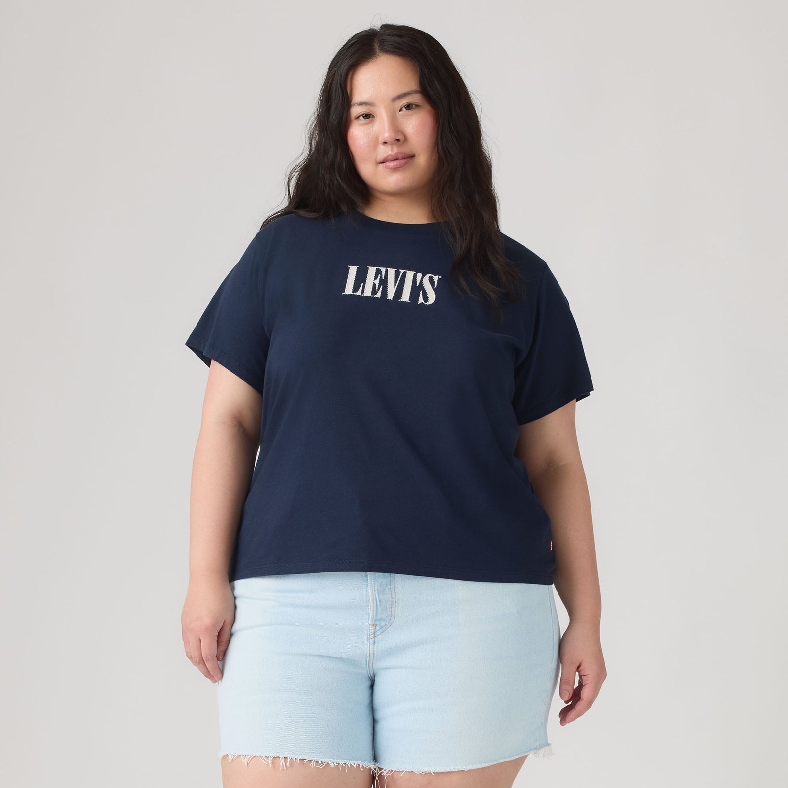Main 4 - Levi's® Women's Perfect T-Shirt (Plus Size) - 357900455