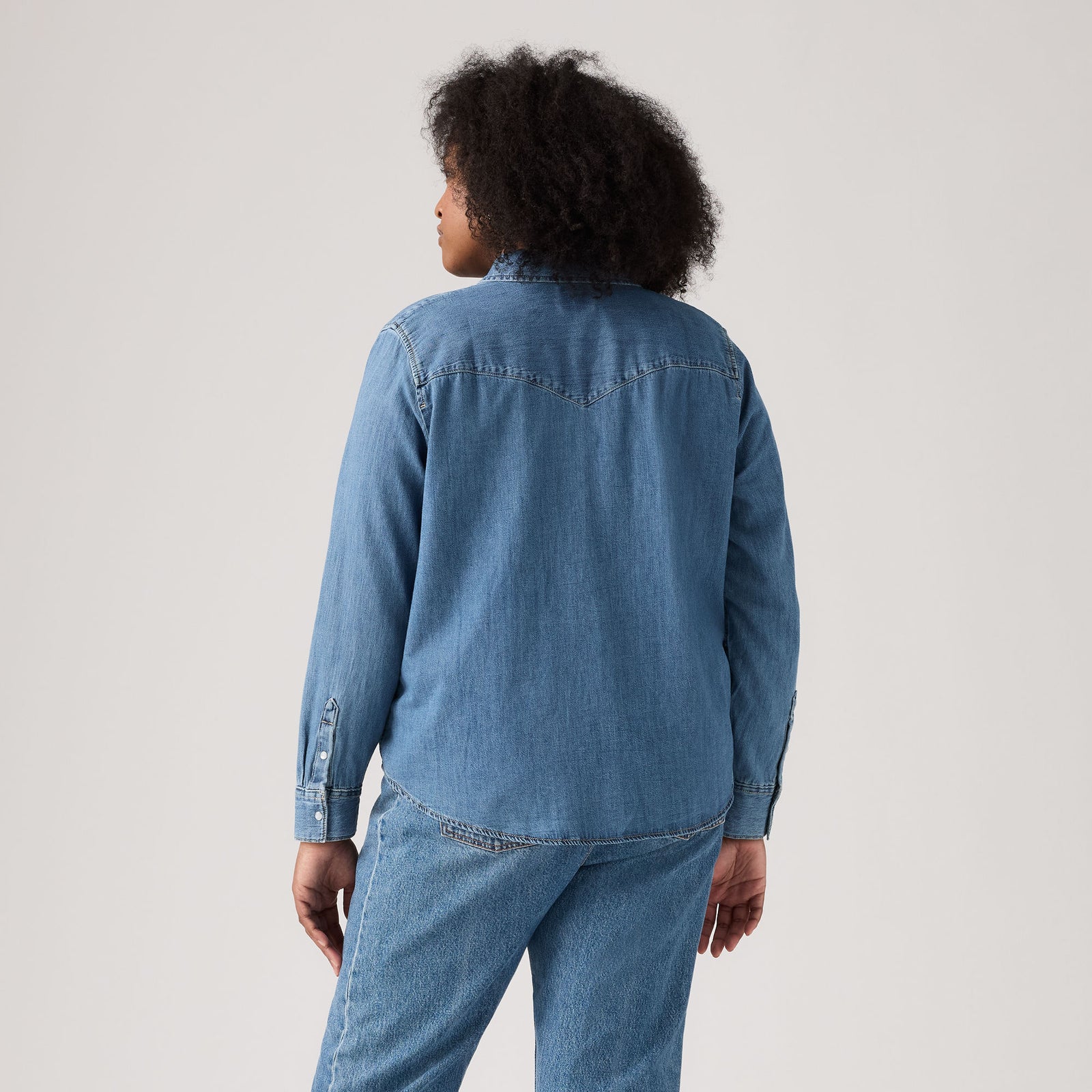 Main 2 - Levi's® Women's Essential Western Shirt (Plus Size) - 577840006