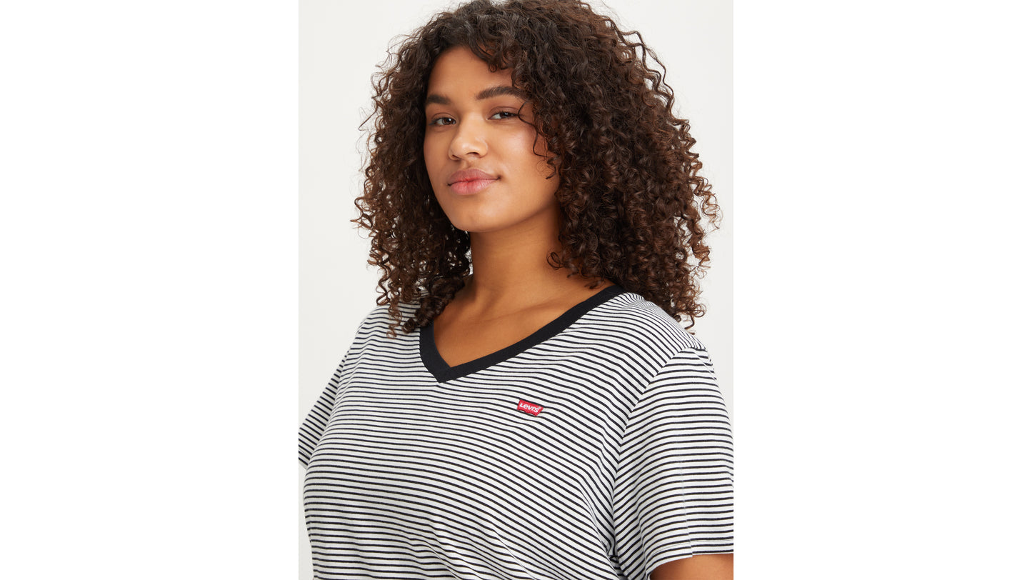 Levi's® Women's V-Neck T-Shirt (Plus Size)