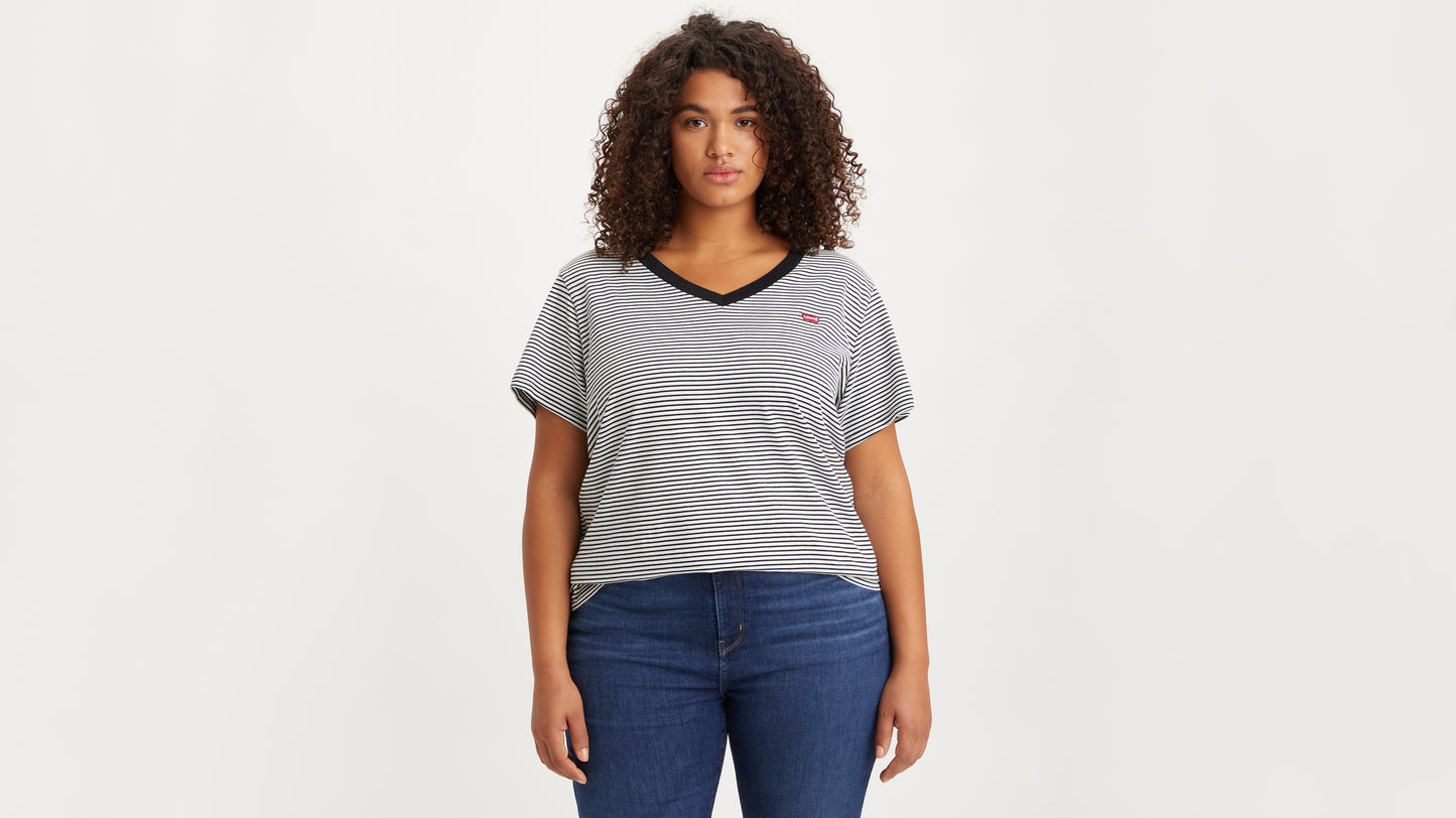 Levi's® Women's V-Neck T-Shirt (Plus Size)