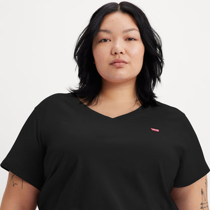 Thumbnail 4 - Levi's® Women's V-Neck T-Shirt (Plus Size) - A23230002