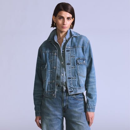 Thumbnail 1 - Levi's® Blue Tab™ Women's Type II Trucker Jacket - A58840005