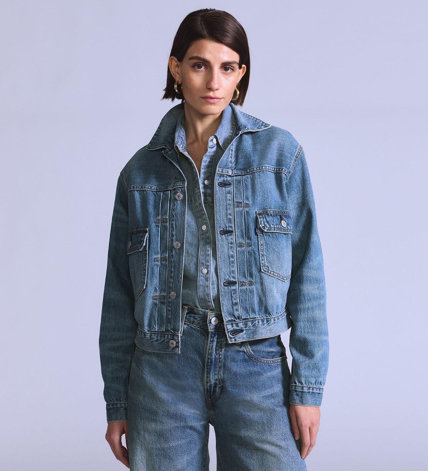 Main 1 - Levi's® Blue Tab™ Women's Type II Trucker Jacket - A58840005