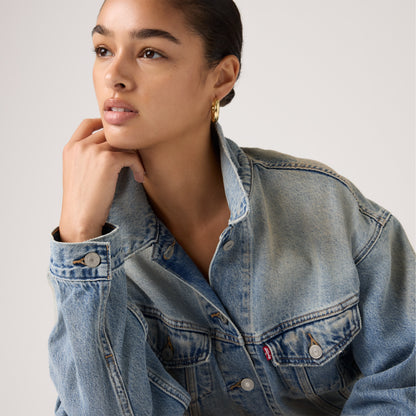 Thumbnail 4 - Levi's® Women's Shrunken '90s Trucker Jacket - A91550022