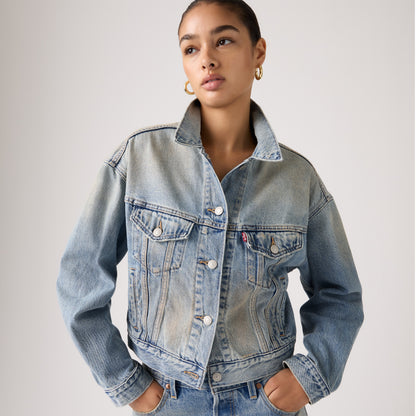 Thumbnail 1 - Levi's® Women's Shrunken '90s Trucker Jacket - A91550022