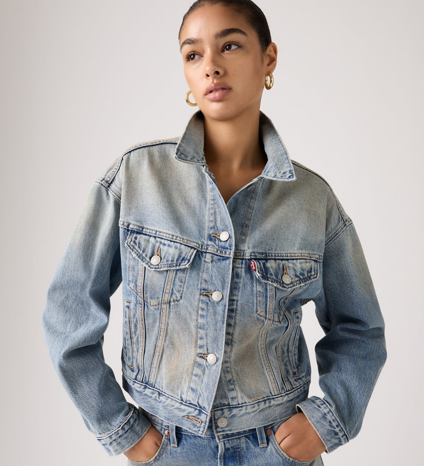 Main 1 - Levi's® Women's Shrunken '90s Trucker Jacket - A91550022